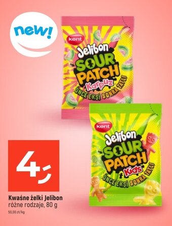 Dealz Kwaśne żelki Jelibon różne rodzaje, 80 g oferta