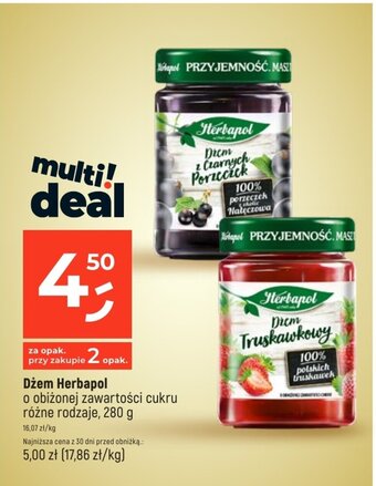 Dealz Dżem Herbapol 280 g oferta