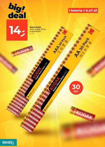 Dealz Baterie Kodak oferta