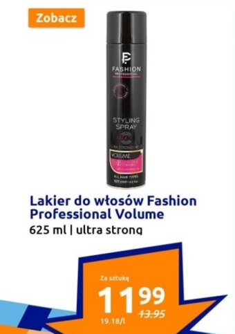 Action Lakier do włosów Fashion Professional Volume 625 ml oferta