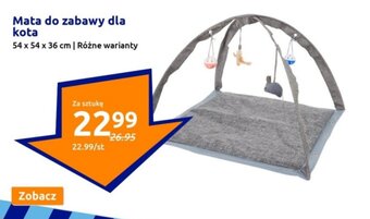 Action Mata do zabawy dla kota 54 x 54 x 36cm oferta
