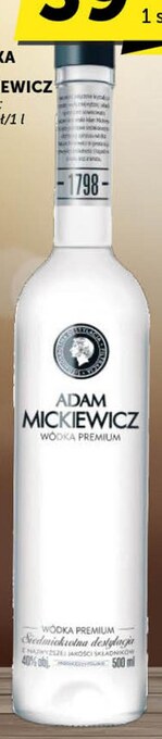 Groszek Wódka adam mickiewicz oferta