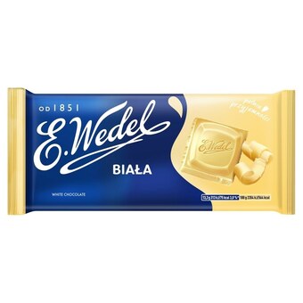 Groszek E. wedel czekolada biała 80 g oferta