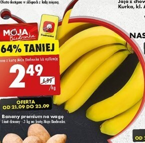 Biedronka Banany oferta