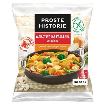 Intermarche Proste historie warzywa na patelnię po polsku 450 g oferta