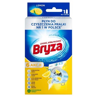 Biedronka Bryza lemon płyn do czyszczenia pralki 250 ml oferta