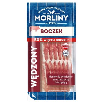 Groszek Morliny boczek wędzony 150 g oferta