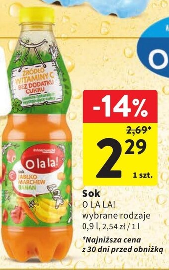 Intermarche Sok o la la! oferta