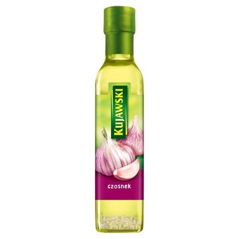 Groszek Kujawski olej rzepakowy z pierwszego tłoczenia z czosnkiem 250 ml oferta