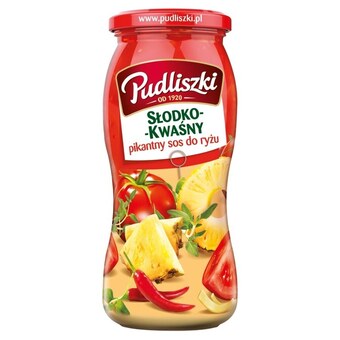 Społem Pudliszki sos do ryżu słodko-kwaśny pikantny 500 g oferta