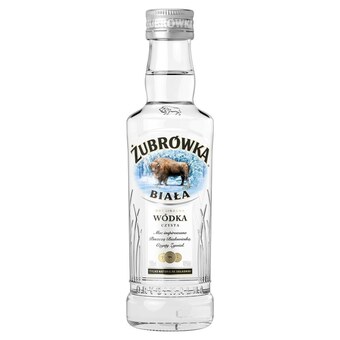 Groszek Żubrówka biała wódka czysta 200 ml oferta