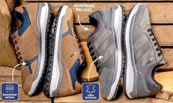 ALDI Półbuty męskie walkx oferta