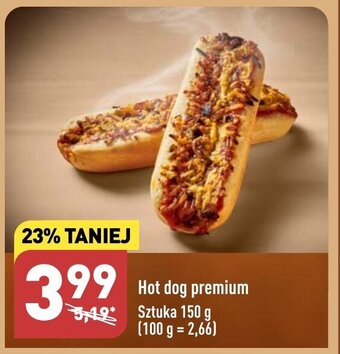 ALDI Hot dog premium Sztuka 150 g oferta