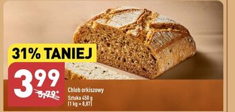 ALDI Chleb orkiszowy Sztuka 450 g oferta