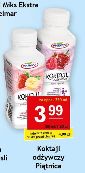 Gram Market Koktajl odżywczy Piątnica 250 ml oferta