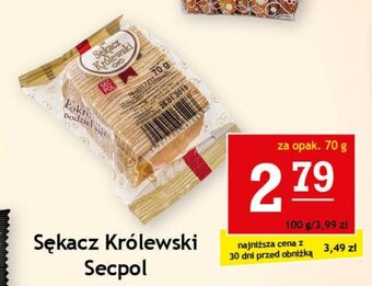 Gram Market Sękacz Królewski Secpol 70 g oferta