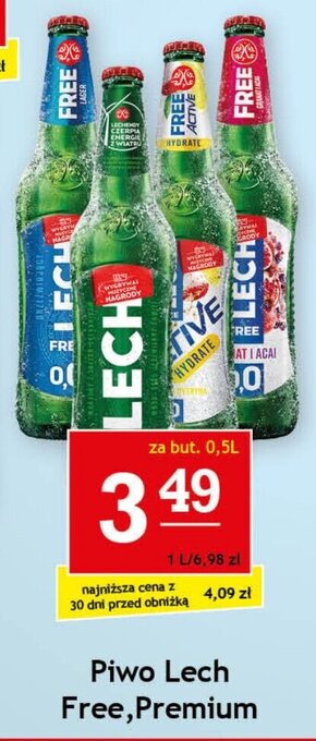 Gram Market Piwo Lech Free, Premium 0,5 l oferta
