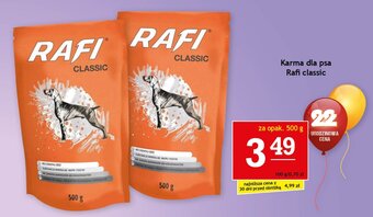 Gram Market Karma dla psa Rafi classic 500 g oferta