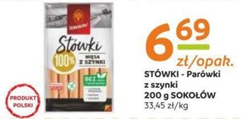 Gama STÓWKI - Parówki z szynki 200 g SOKOŁÓW oferta