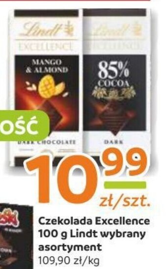 Gama Czekolada Excellence Lindt 100 g oferta