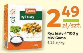 Gama Ryż biały MW Gama 4 x 100 g oferta
