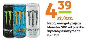 Gama Napój energetyzujący Monster 500 ml oferta