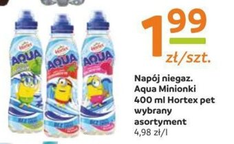 Gama Napój niegaz. Aqua Minionki Hortex 400 ml oferta