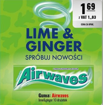 Eurocash Guma: Airwaves 10 drażetek oferta