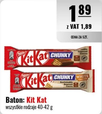 Eurocash Baton: Kit Kat 40-42 g oferta