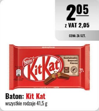 Eurocash Baton: Kit Kat 41,5 g oferta