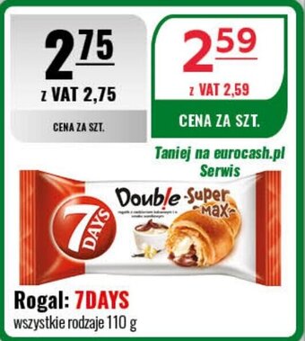 Eurocash Rogal: 7DAYS 110 g oferta