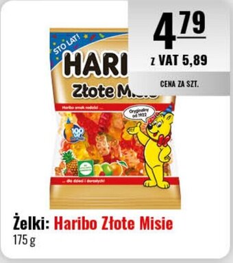 Eurocash Żelki: Haribo Złote Misie 175 g oferta
