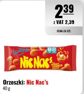 Eurocash Orzeszki: Nic Nac's 40 g oferta