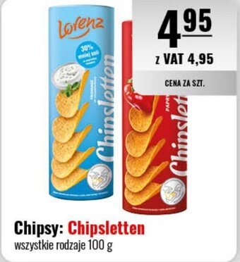 Eurocash Chipsy: Chipsletten 100 g oferta