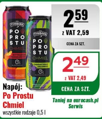 Eurocash Napój: Po prostu Chmiel 0,5 l oferta