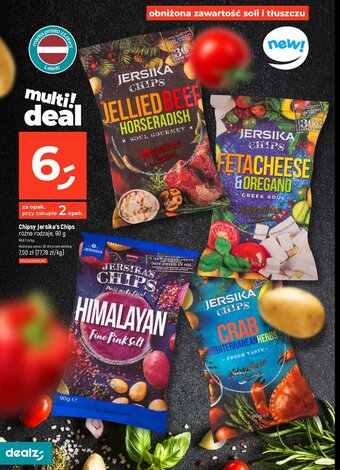 Dealz Chipsy jellied beef horseradish oferta