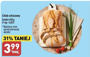 ALDI Chleb orkiszowy 450 g oferta