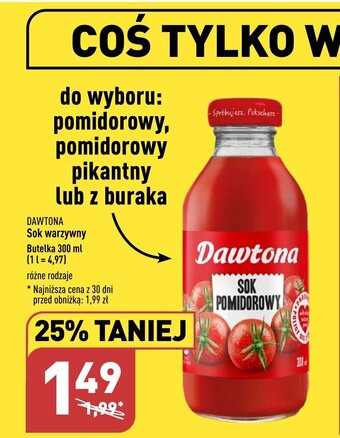 ALDI Sok warzywny 300 ml oferta