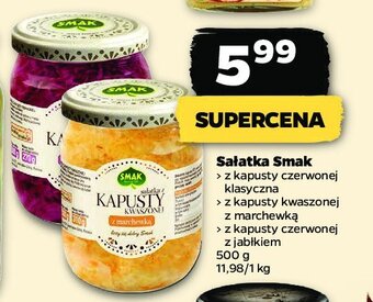 Netto Sałatka z kapusty czerwonej oferta