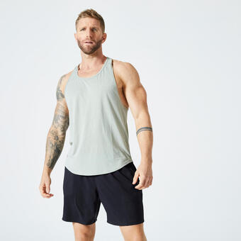 Decathlon Koszulka bez rękawów męska corength stringer oferta
