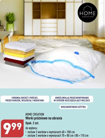 ALDI HOME CREATION Worki próżniowe na ubrania 2szt. oferta