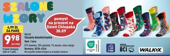 ALDI WALKX Skarpety damskie/męskie 2 pary oferta