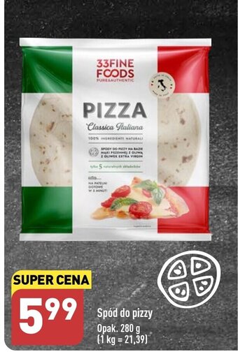 Spód do pizzy Opak. 280 g