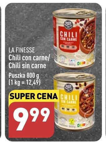 ALDI Chili con carne/ Chili sin carne 800 g oferta