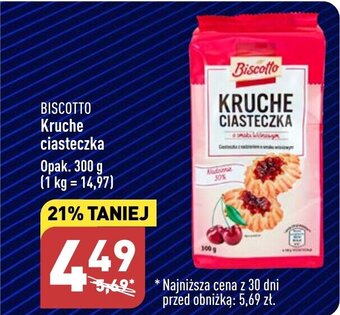ALDI Kruche ciasteczka 300 g oferta