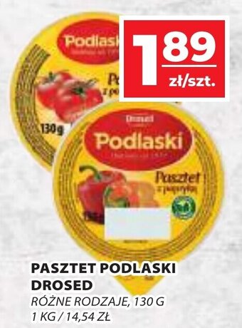 Top Market PASZTET PODLASKI DROSED 130g oferta