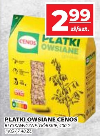 Top Market PŁATKI OWSIANE CENOS 400 G oferta