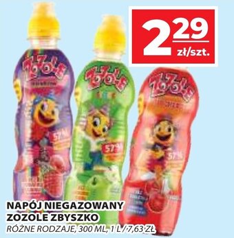 Top Market NAPÓJNIEGAZOWANY ZOZOLE ZBYSZKO 300ml oferta