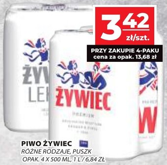 Top Market PIWO ŻYWIEC 500ml oferta