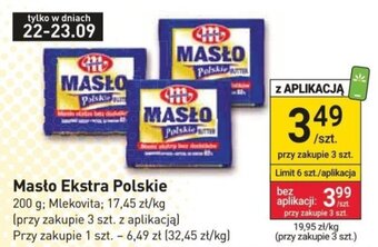 Stokrotka Mlekovita Masto Ekstra Polskie 200 g oferta